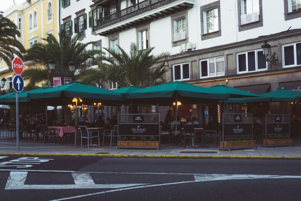 San Sebastian outdoor dining