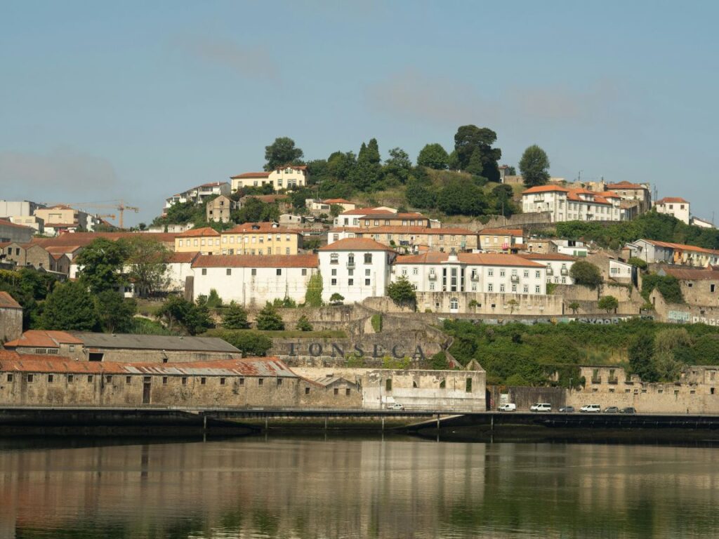 Porto Ribeira district river view