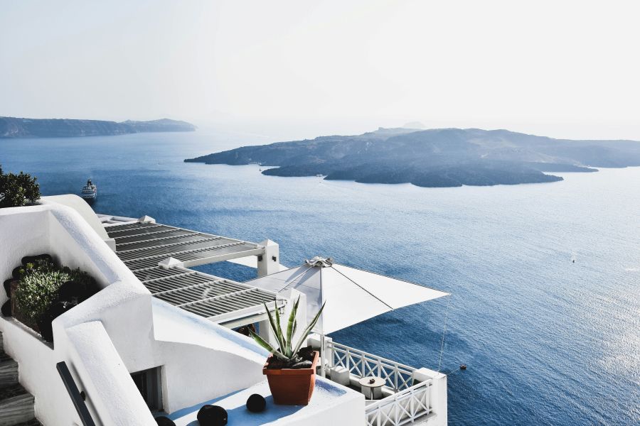 Luxury cruise in Greece