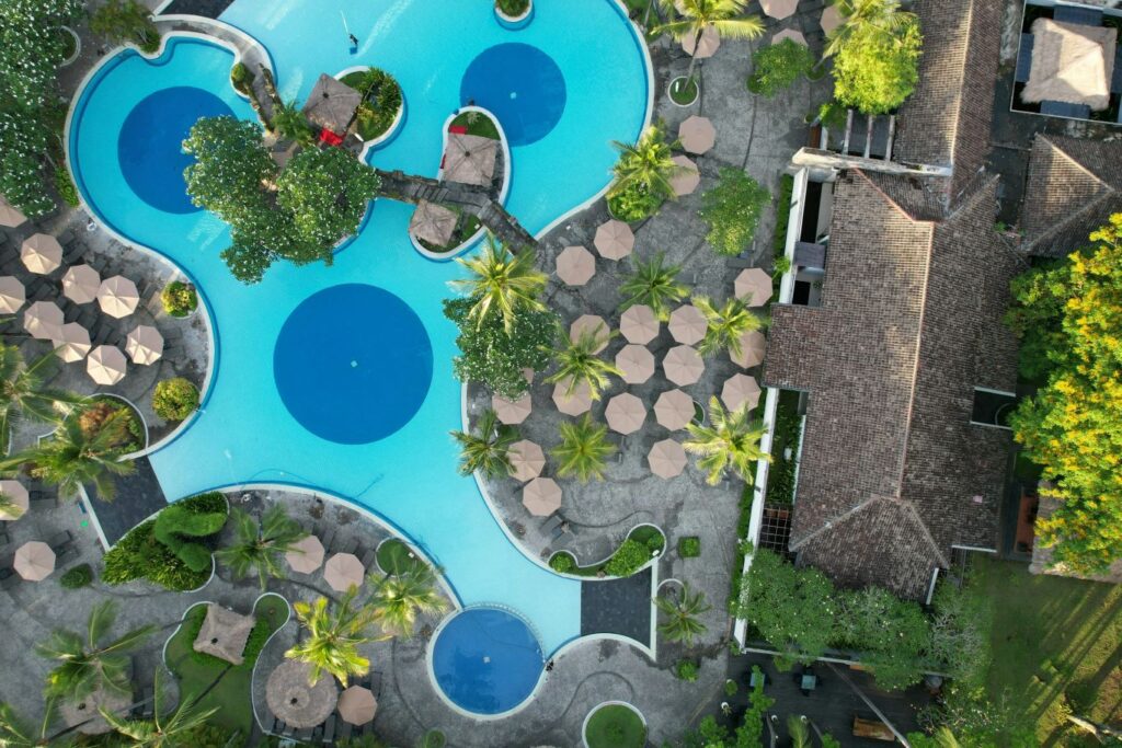 elegant Bali luxury resort