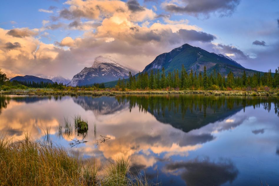 Banff and Lake Louise itinerary map for luxury couples