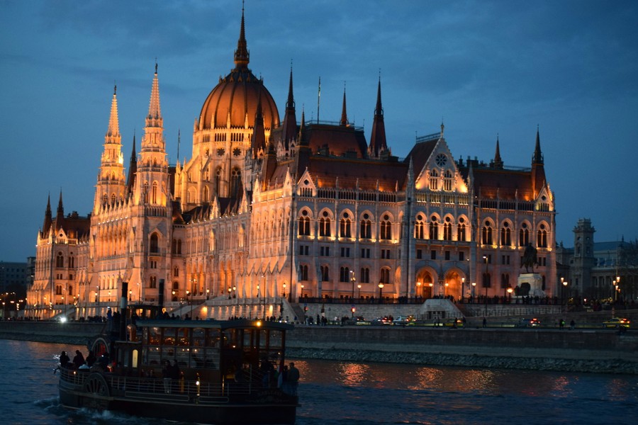 Budapest during a guided Danube shore excursion