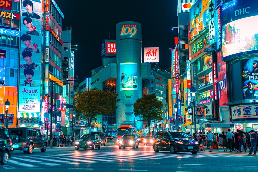 Tokyo and Kyoto