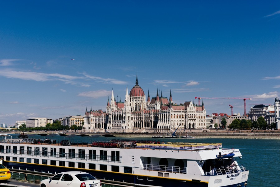 Danube river cruise sundeck while deciding between AmaWaterways and Viking