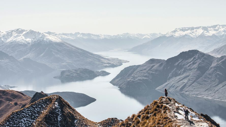 New Zealand alpine lak