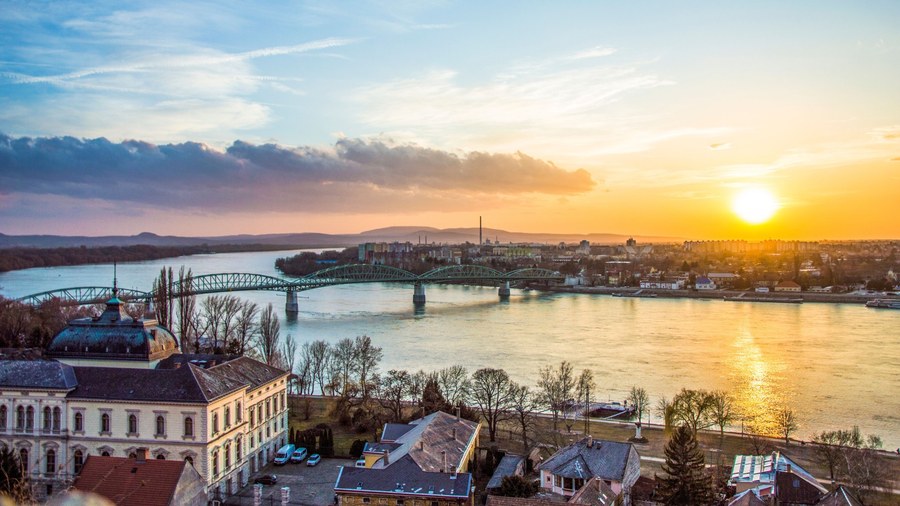 Hungarian Parliament Building and Danube