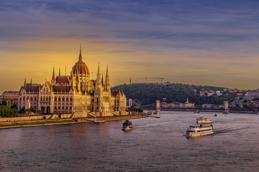 Travelers exploring Prague Castle